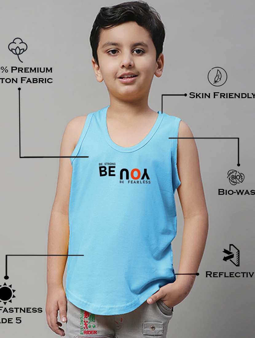 boy typography vest - 20613340 -  Standard Image - 3