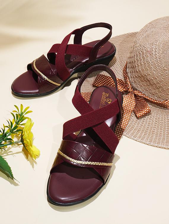 women back strap sandal - 20614465 - Standard Image - 5