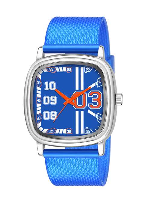 square dial analog watch for men - 20616502 -  Standard Image - 0