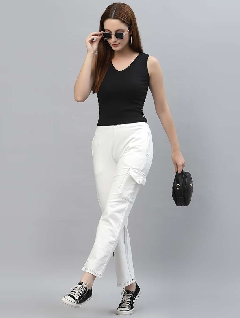 women set of 2 black casual top - 20617699 - Standard Image - 3