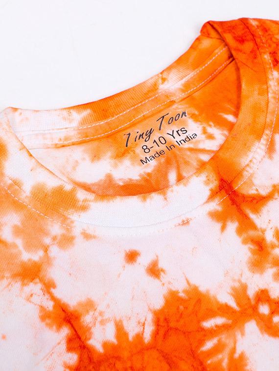 tie-dye round neck t-shirt - 20621765 - Standard Image - 3
