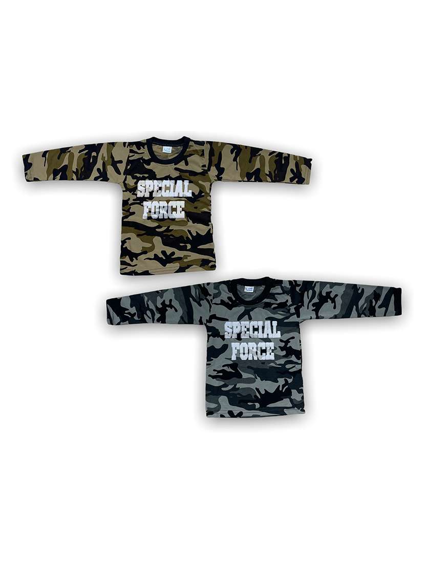 set of 2 multicolored tie & dye regular t-shirt