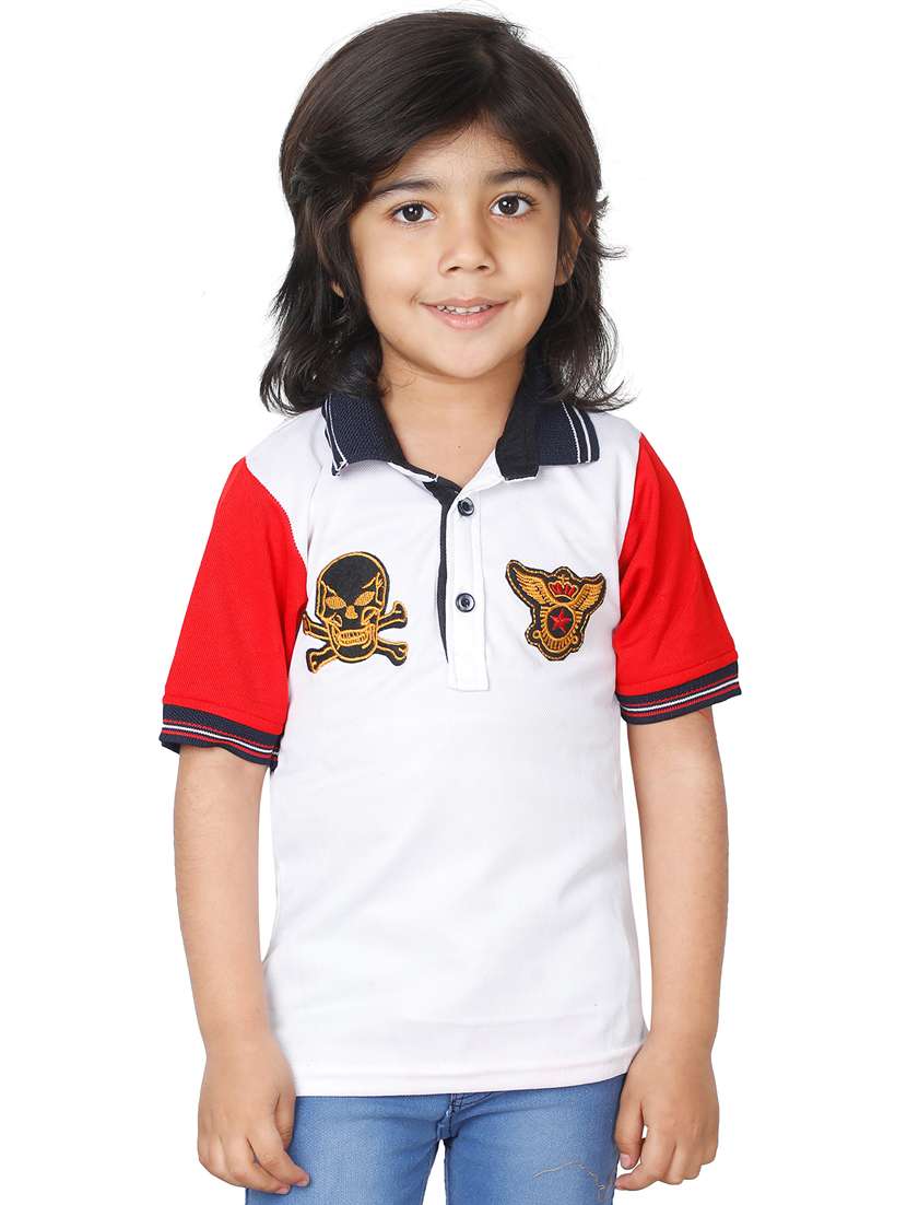  boy  cotton blend t-shirt