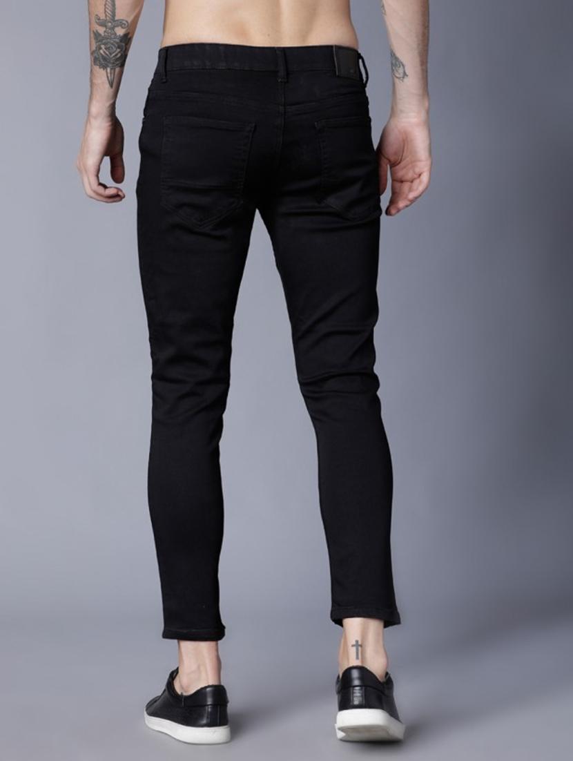 mens slim fit plain jeans - 20625818 - Standard Image - 3
