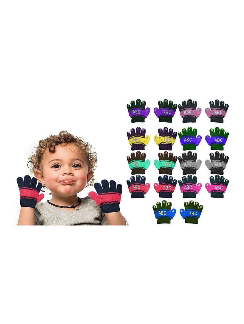 combos pack of multi color gloves - 20626848 - Zoom Image - 0