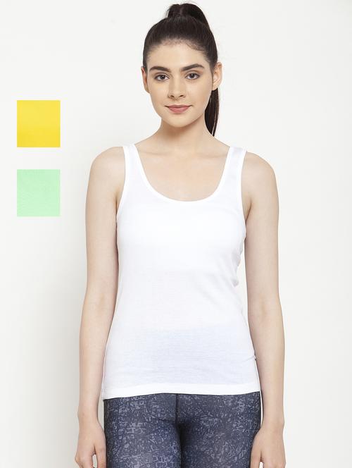 pack of 3 solid tank top - 20627681 -  Standard Image - 0