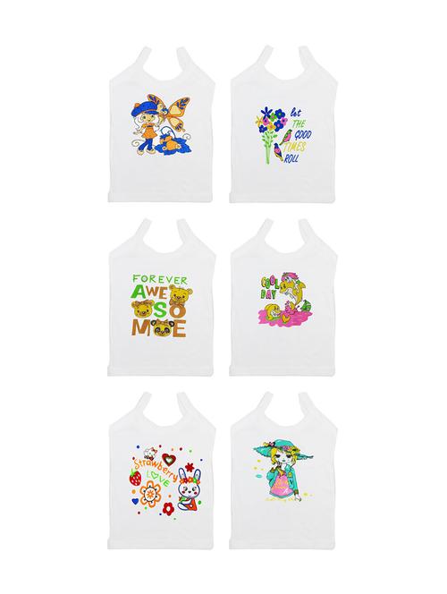 kids printed cotton vest combo - 20628018 -  Standard Image - 0