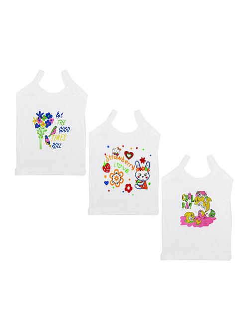 kids printed cotton vest combo - 20628024 -  Standard Image - 0