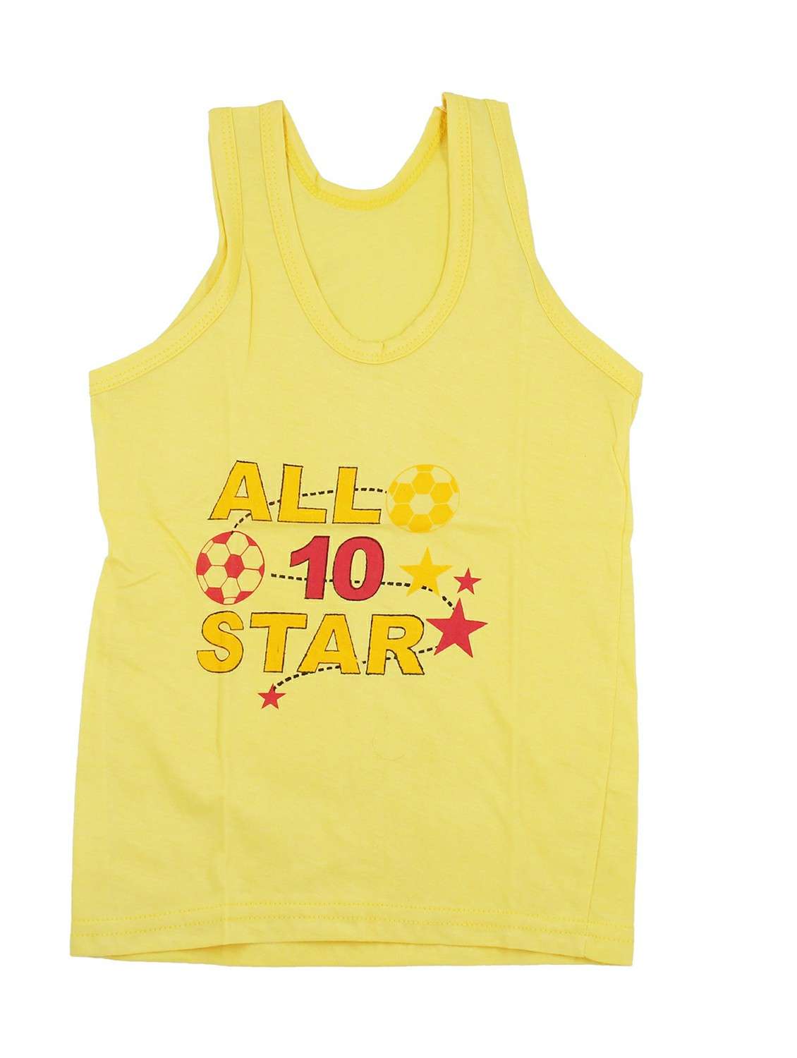 pack of 6 printed vests - 20628245 -  Standard Image - 3