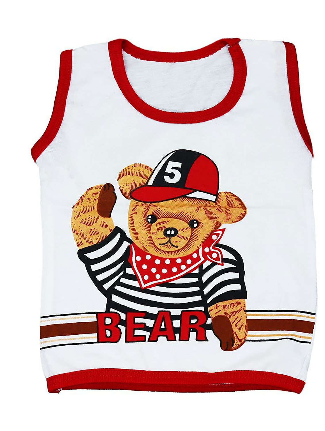 kids printed cotton vest combo - 20628258 -  Standard Image - 3