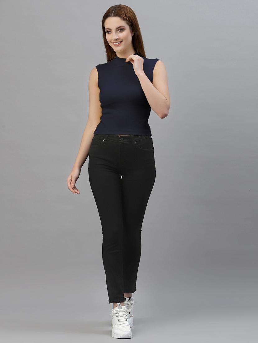 pack of 3 solid multi colored crop top - 20643951 - Standard Image - 5