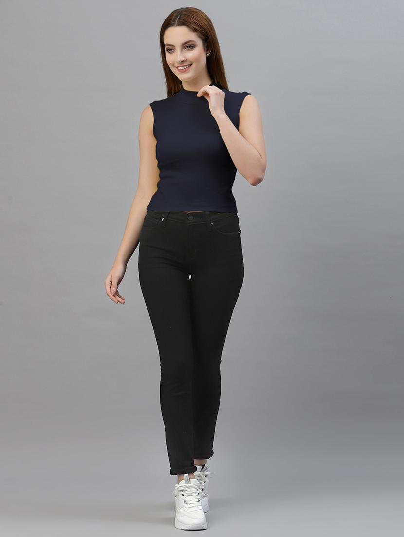 women pack of 3 solid high neck top - 20643957 - Standard Image - 5