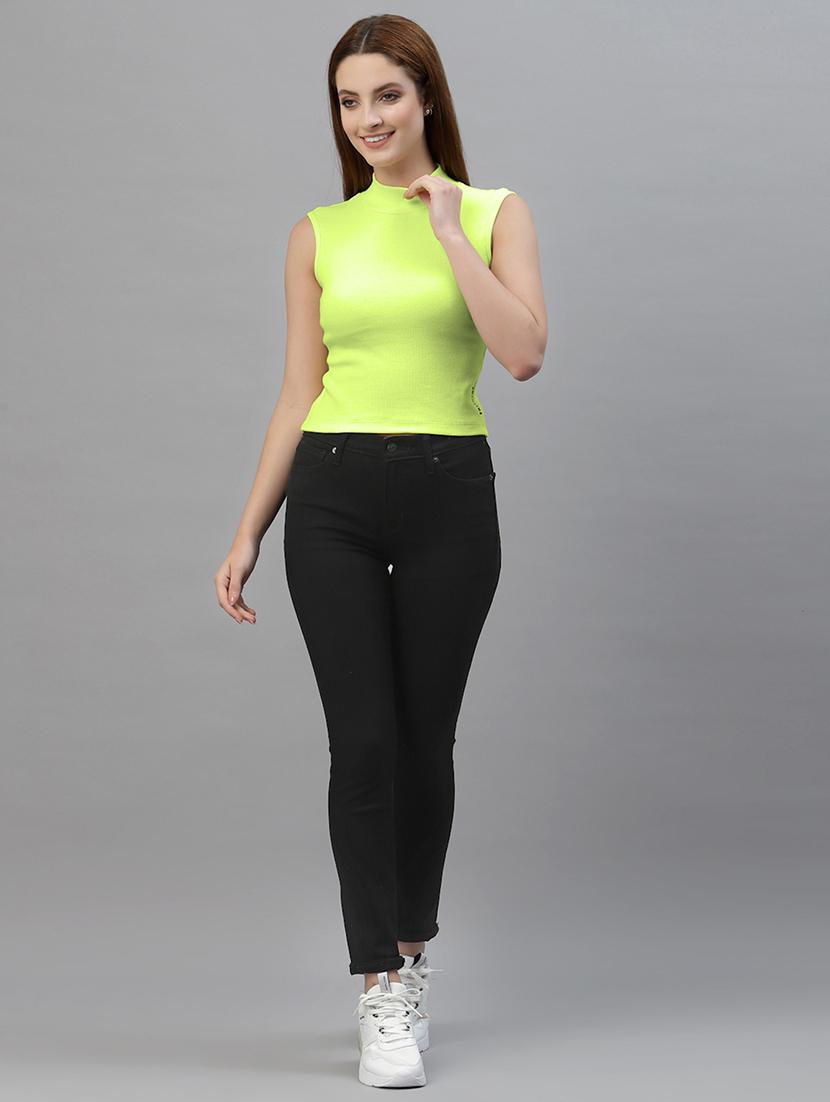 women pack of 3 solid high neck top - 20643959 - Standard Image - 5