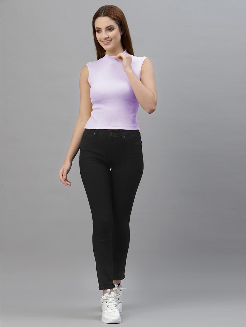 pack of 3 solid multi colored crop top - 20643968 - Standard Image - 5