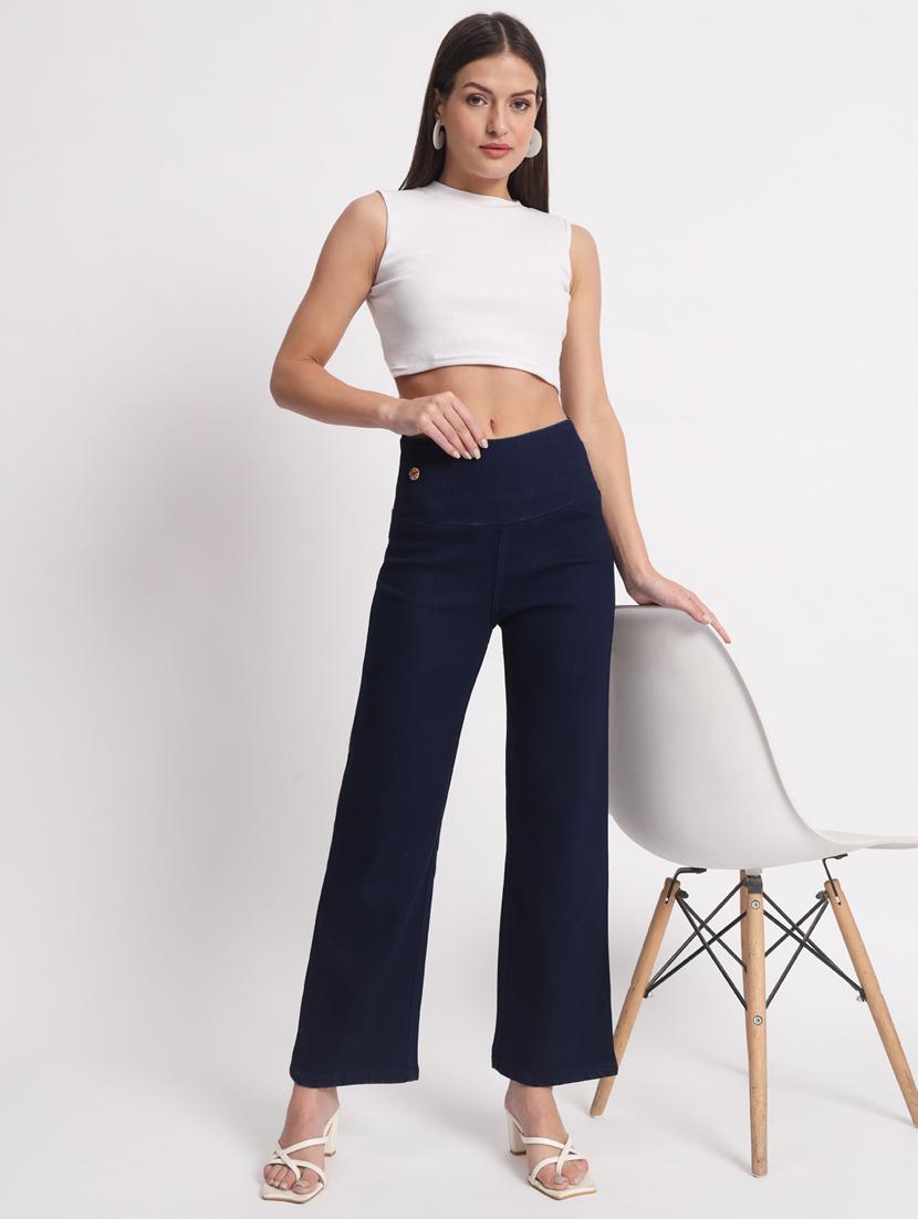 women solid stright fit jegging - 20644466 - Standard Image - 3