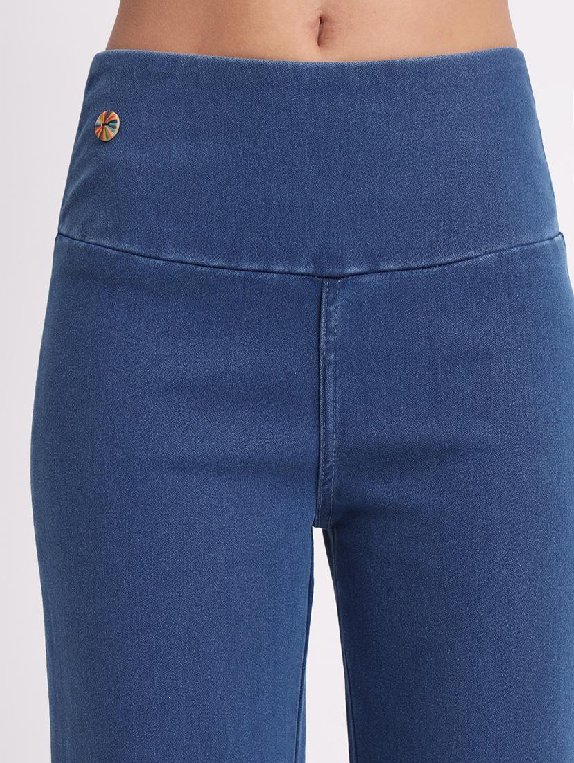 women solid stright fit jegging - 20644469 - Standard Image - 5