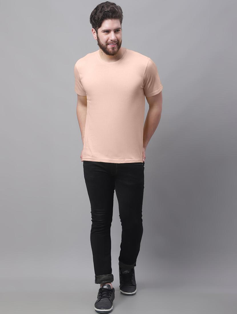 pack of 2 - multi colored cotton plain t-shirt - 20644858 - Standard Image - 5