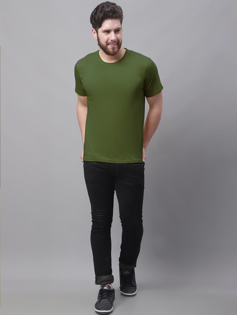 pack of 2 - multi colored cotton plain t-shirt - 20644860 - Standard Image - 5