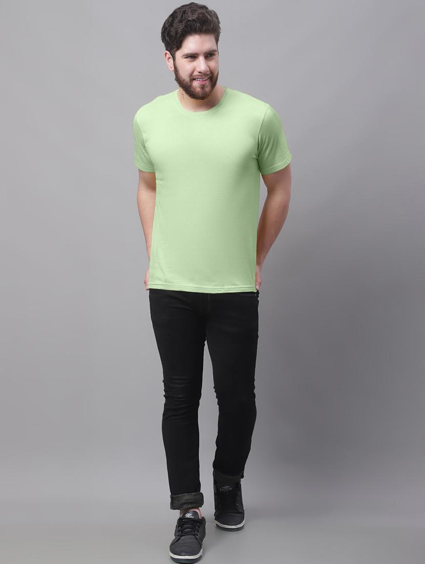 multi colored cotton plain tshirt - 20644862 - Standard Image - 5