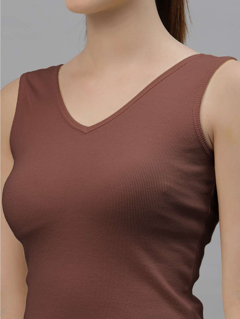 pack of 2 multi colored sleeveless regular top - 20645058 - Standard Image - 5