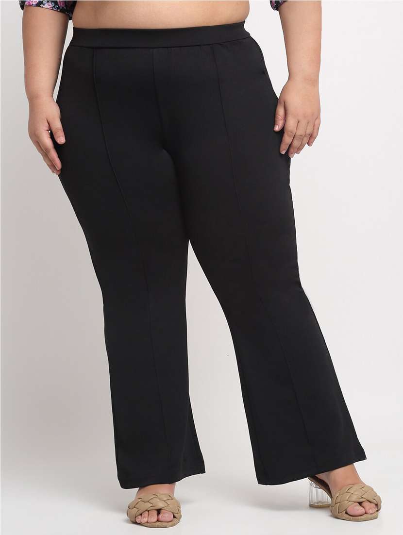 women cotton lycra plus size jegging