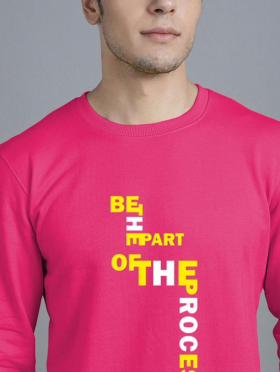 men front print round neck sweatshirt - 20646439 - Standard Image - 5