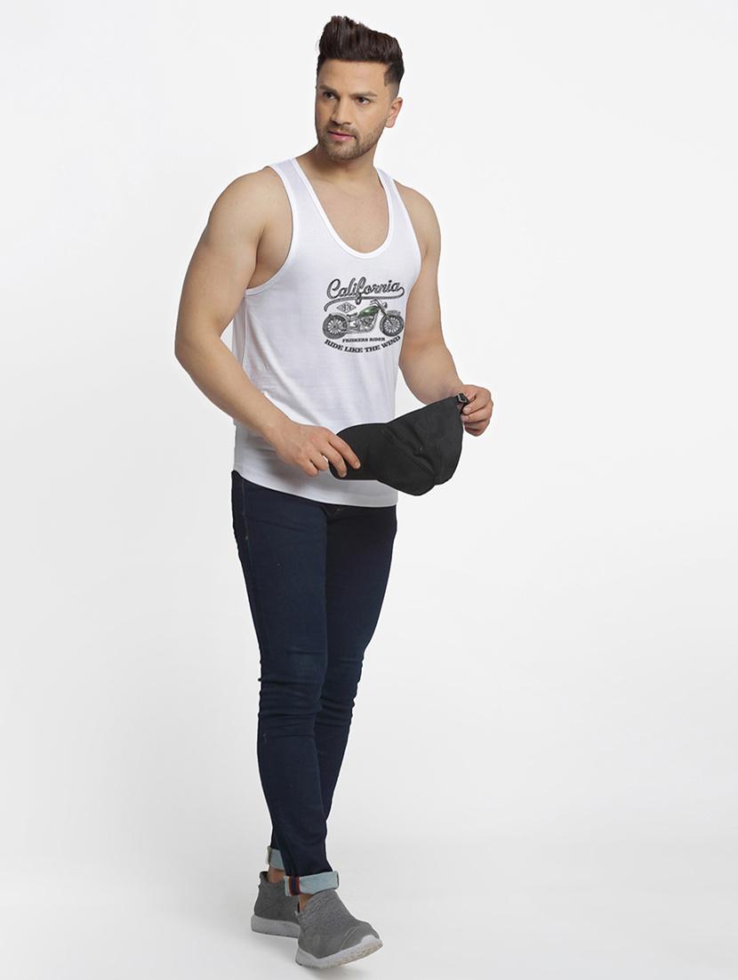pack of 2 printed vests - 20646733 - Standard Image - 3