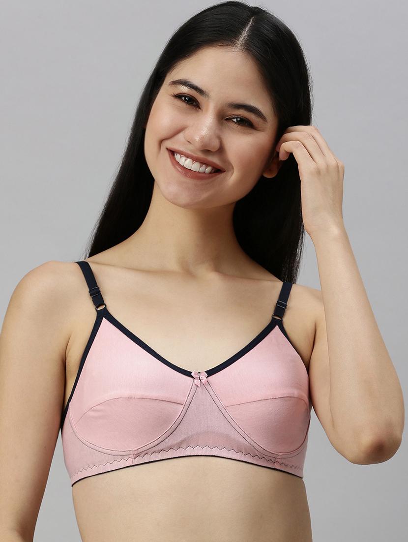 pack of 2 multi colored solid bra - 20647021 - Standard Image - 3