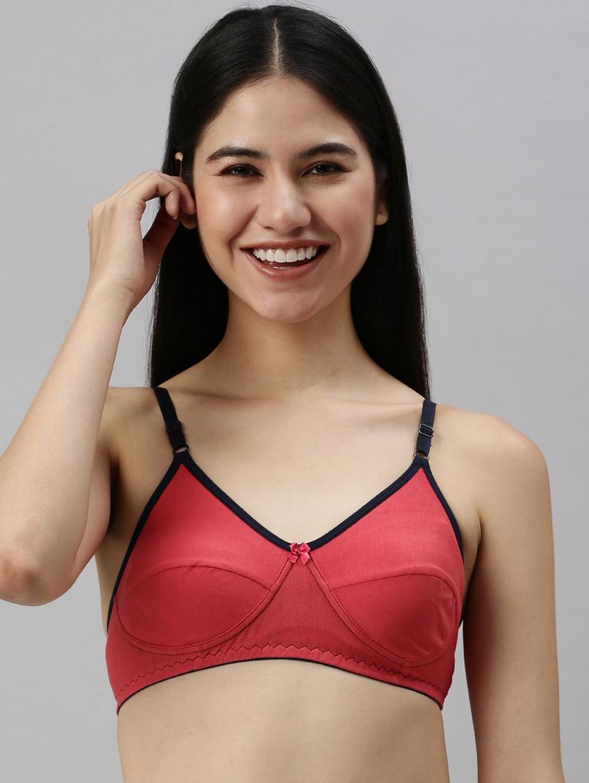 pack of 2 multi colored solid bra - 20647022 - Standard Image - 3