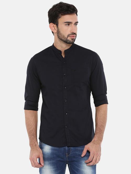 men solid cotton casual shirt - 20649180 -  Standard Image - 0