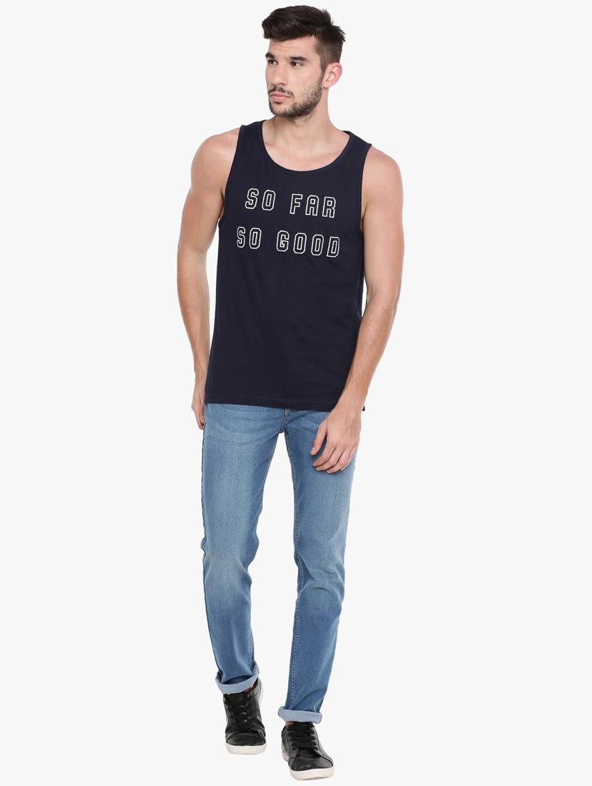 men scoop neck chest print t-shirt - 20649739 - Standard Image - 3
