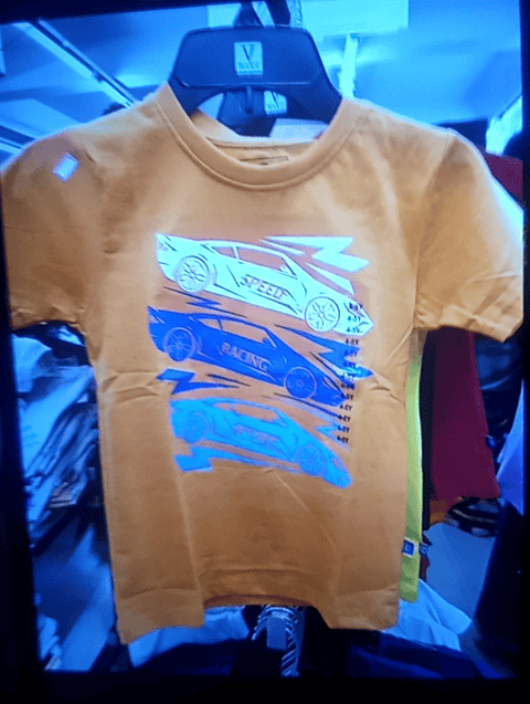 orange cotton single jersey tshirt - 20651931 - Zoom Image - 0