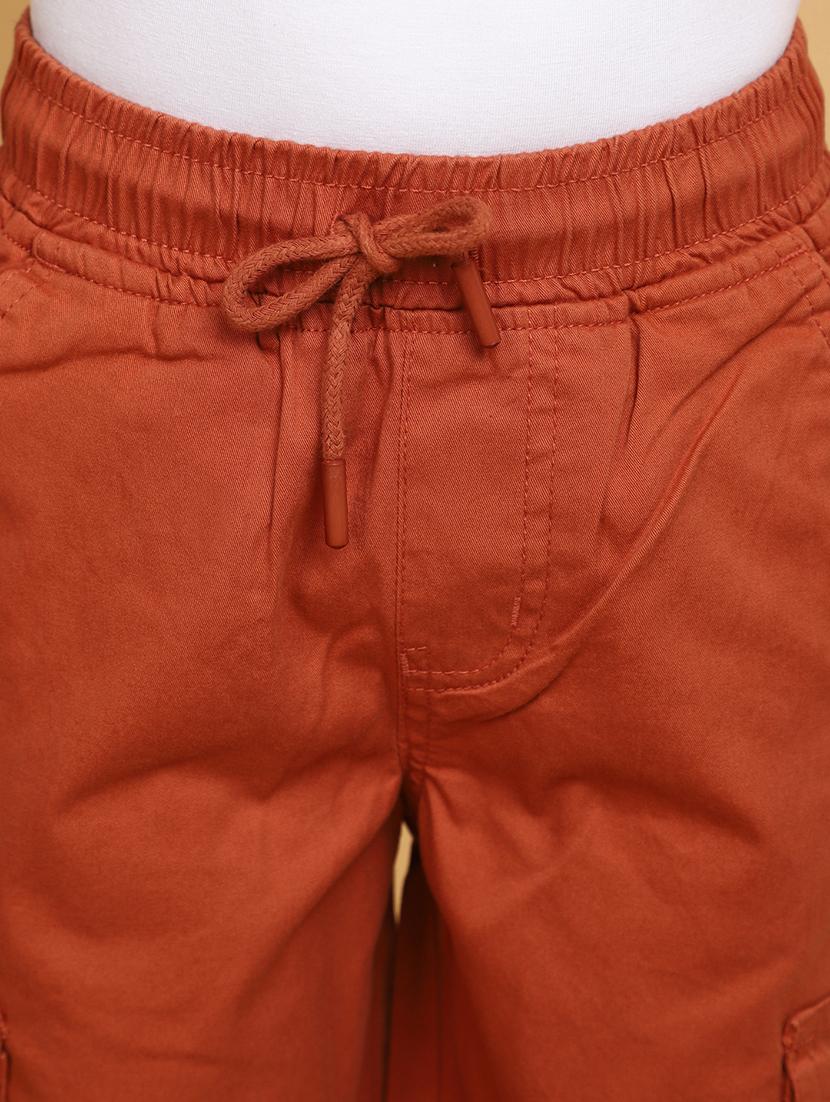 boys red solid shorts - 20653706 - Standard Image - 5