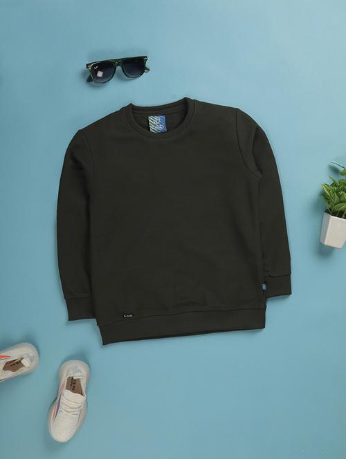 green solids round neck t-shirts - 20654174 - Standard Image - 0
