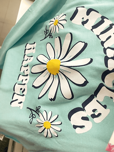 aqua cotton tshirt - 20656636 - Zoom Image - 0