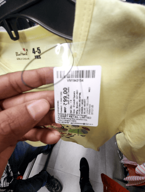 light yellow cotton single jersey tshirt - 20658204 - Zoom Image - 0