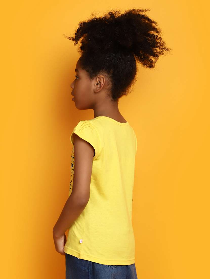 yellow cotton tee - 20658232 -  Standard Image - 3