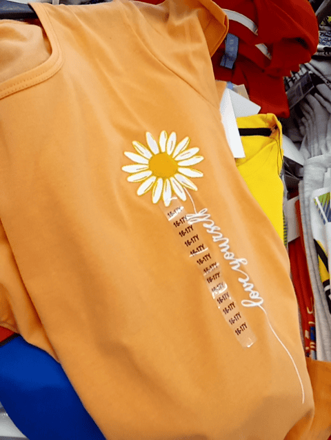 orange cotton tshirt - 20658288 - Zoom Image - 0