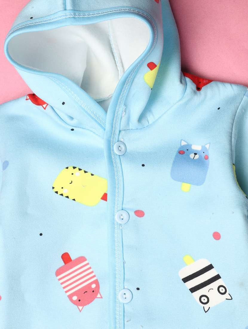 blue cotton suit sets twin & dungree - 20663141 - Standard Image - 3