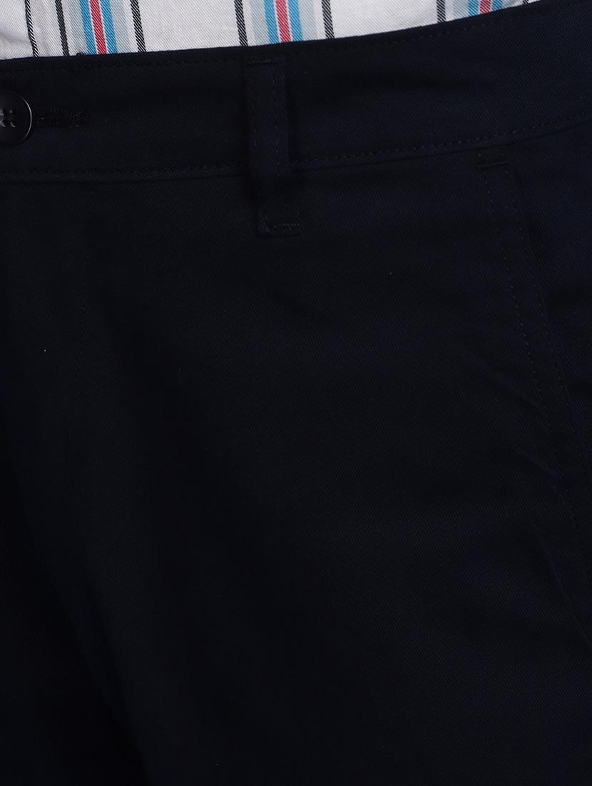 navy blue cotton chinos casual trouser - 20664510 - Standard Image - 5