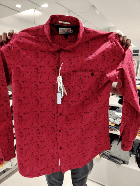 assorted dobby casual shirt - 20667551 -  Standard Image - 0