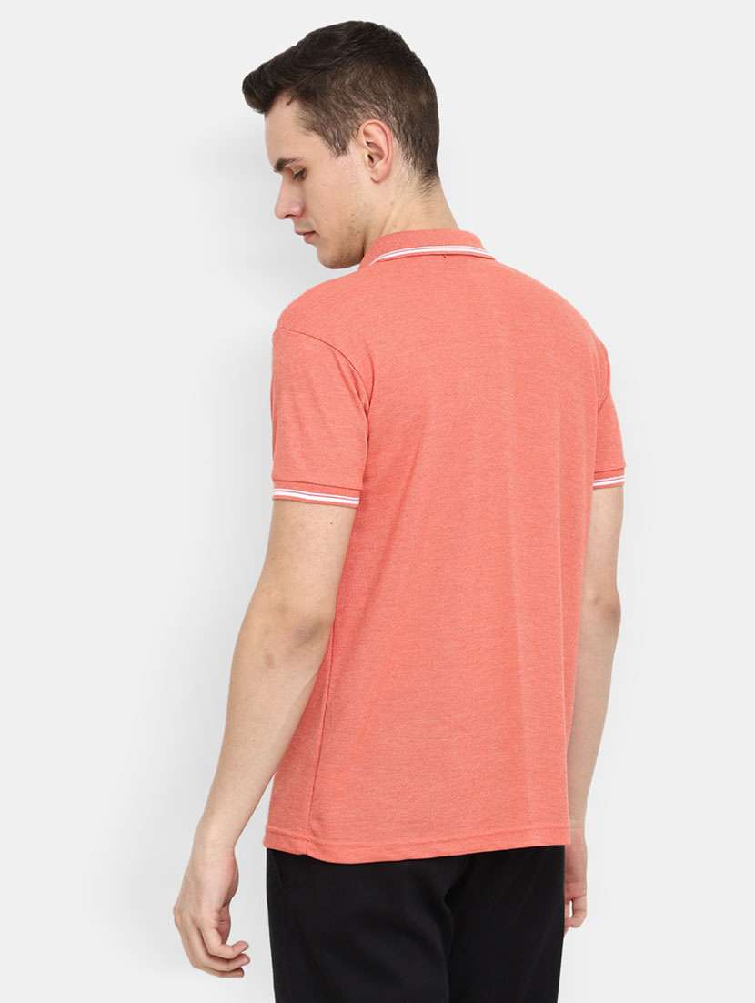 men solids short sleeves t-shirt - 20668840 -  Standard Image - 3
