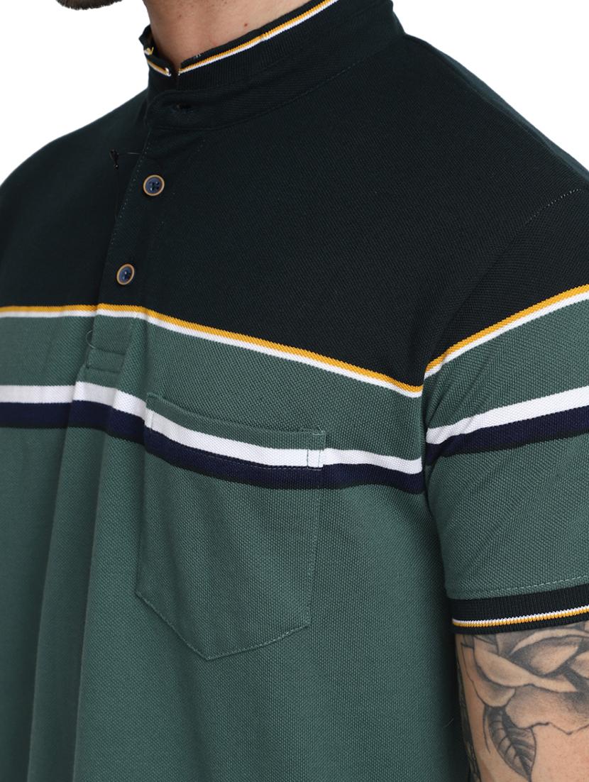 men stripes short sleeves t-shirt - 20670090 - Standard Image - 3