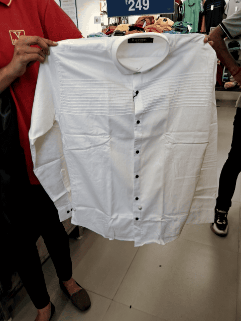 assorted satin casual shirt - 20670119 - Standard Image - 0