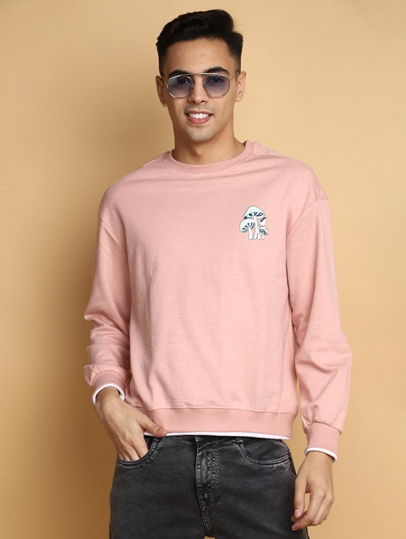 men back print round neck t-shirt - 20670553 - Standard Image - 3
