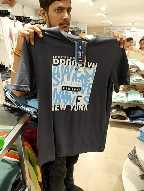dark grey poly cotton tshirt - 20671206 -  Standard Image - 0