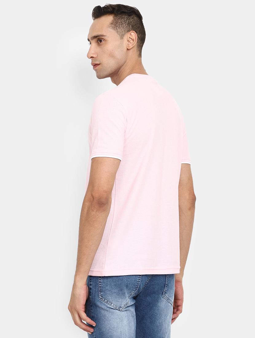 men solids short sleeves t-shirt - 20671666 - Standard Image - 3