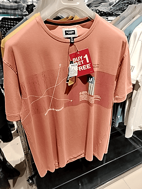 assorted fancy fabric tshirt - 20672054 -  Standard Image - 0