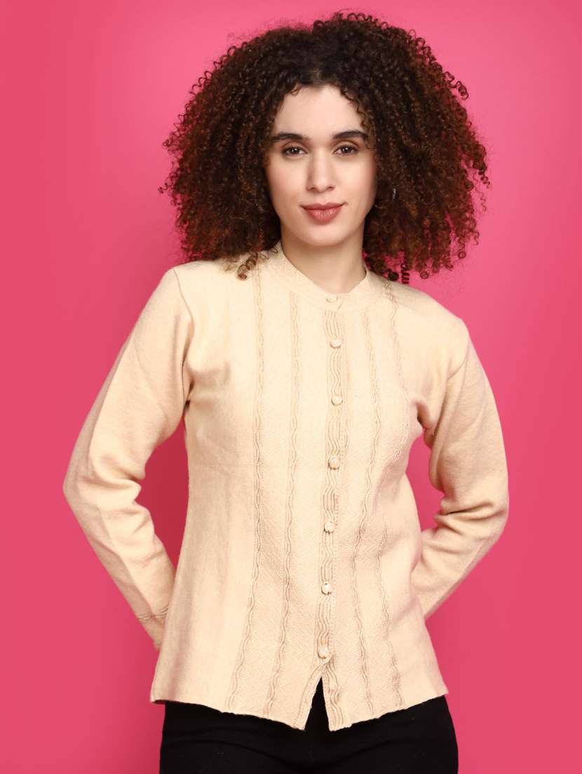 women lemon sherbet long sleeves cardigans