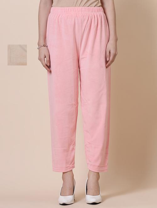 women multi color pack of 2 trousers - 20683166 - Standard Image - 0